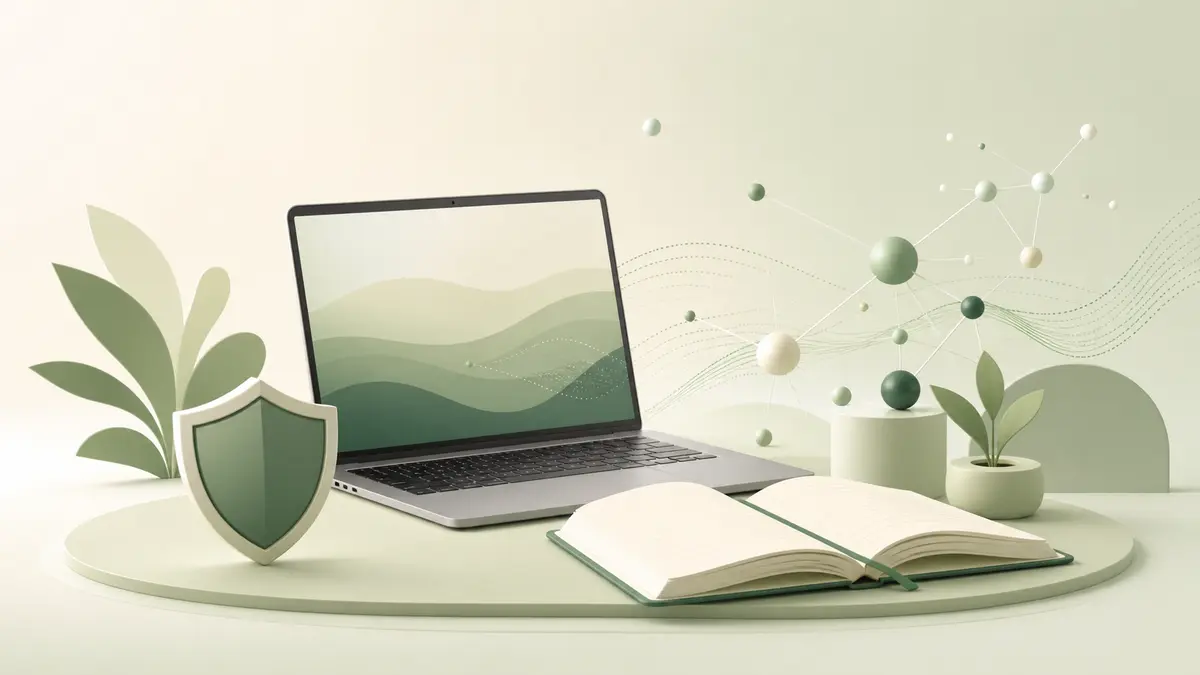 Ilustración editorial de formación: Pay What You Can Cybersecurity Training