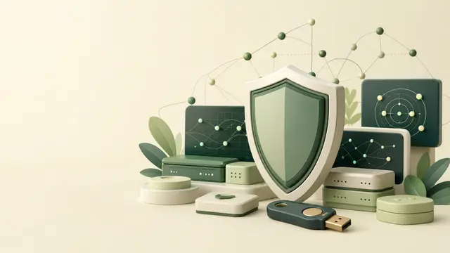 Ilustración editorial de herramienta: Nmap